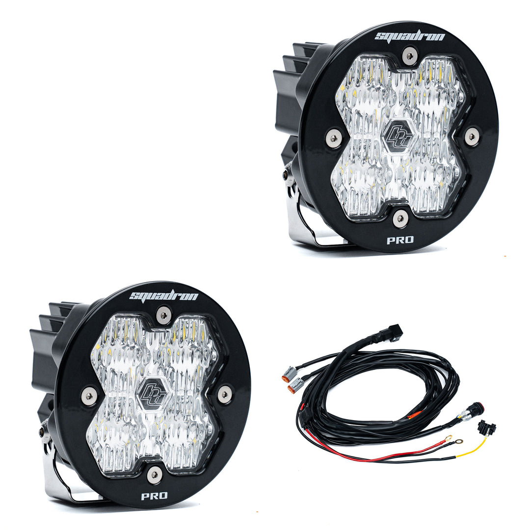 Squadron-R 2.0 Pro Black LED Auxiliary Light Pod Pair