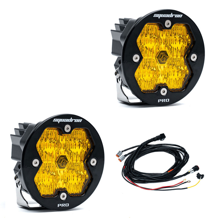 Squadron-R 2.0 Pro Black LED Auxiliary Light Pod Pair