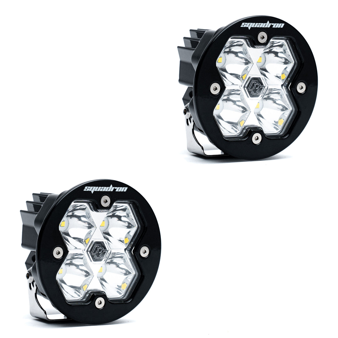 Squadron-R 2.0 Sport Black LED Auxiliary Light Pod Pair - Universal