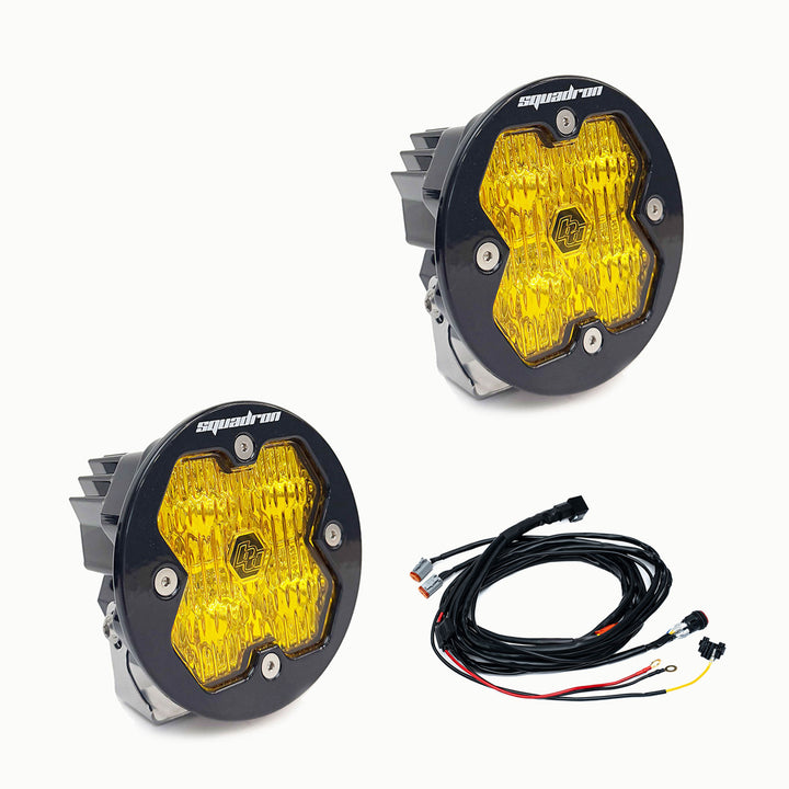 Squadron-R 2.0 Sport Black LED Auxiliary Light Pod Pair - Universal