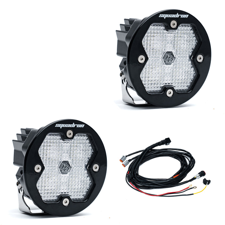 Squadron-R 2.0 Sport Black LED Auxiliary Light Pod Pair - Universal