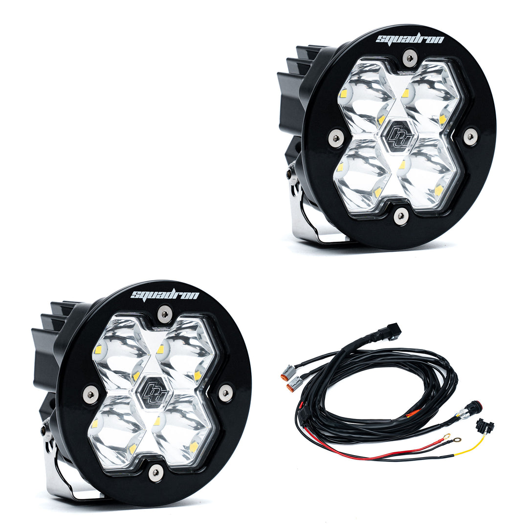 Squadron-R 2.0 Sport Black LED Auxiliary Light Pod Pair - Universal