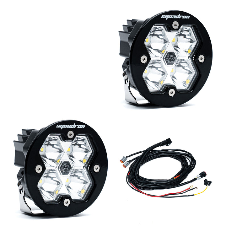 Squadron-R 2.0 Sport Black LED Auxiliary Light Pod Pair - Universal