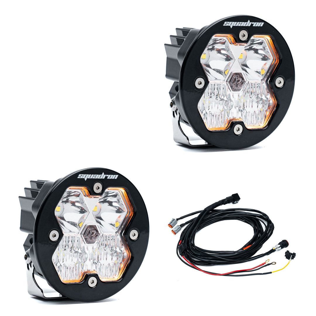 Squadron-R 2.0 Sport Black LED Auxiliary Light Pod Pair - Universal