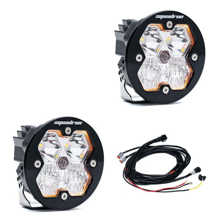 Squadron-R 2.0 Sport Black LED Auxiliary Light Pod Pair - Universal