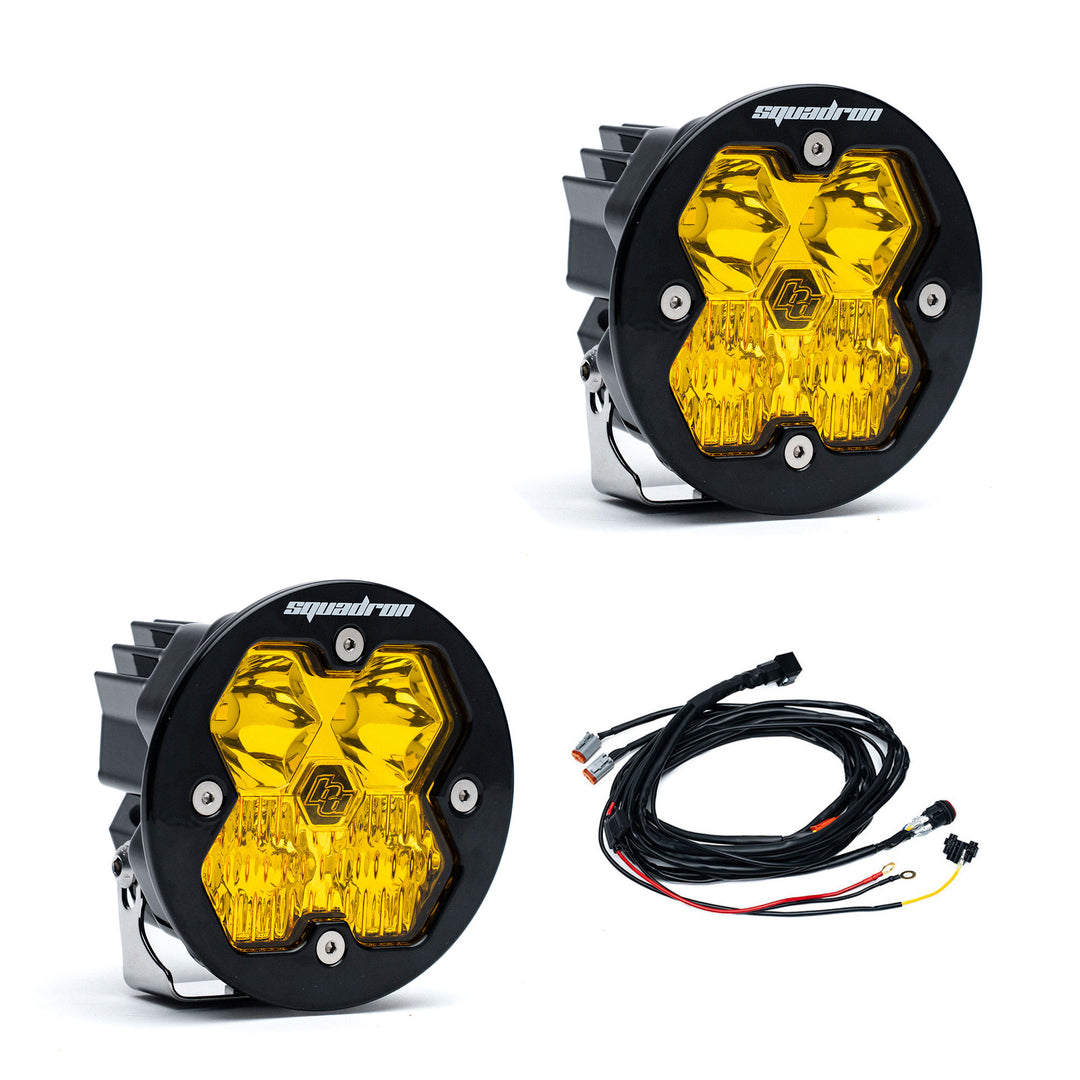 Squadron-R 2.0 Sport Black LED Auxiliary Light Pod Pair - Universal