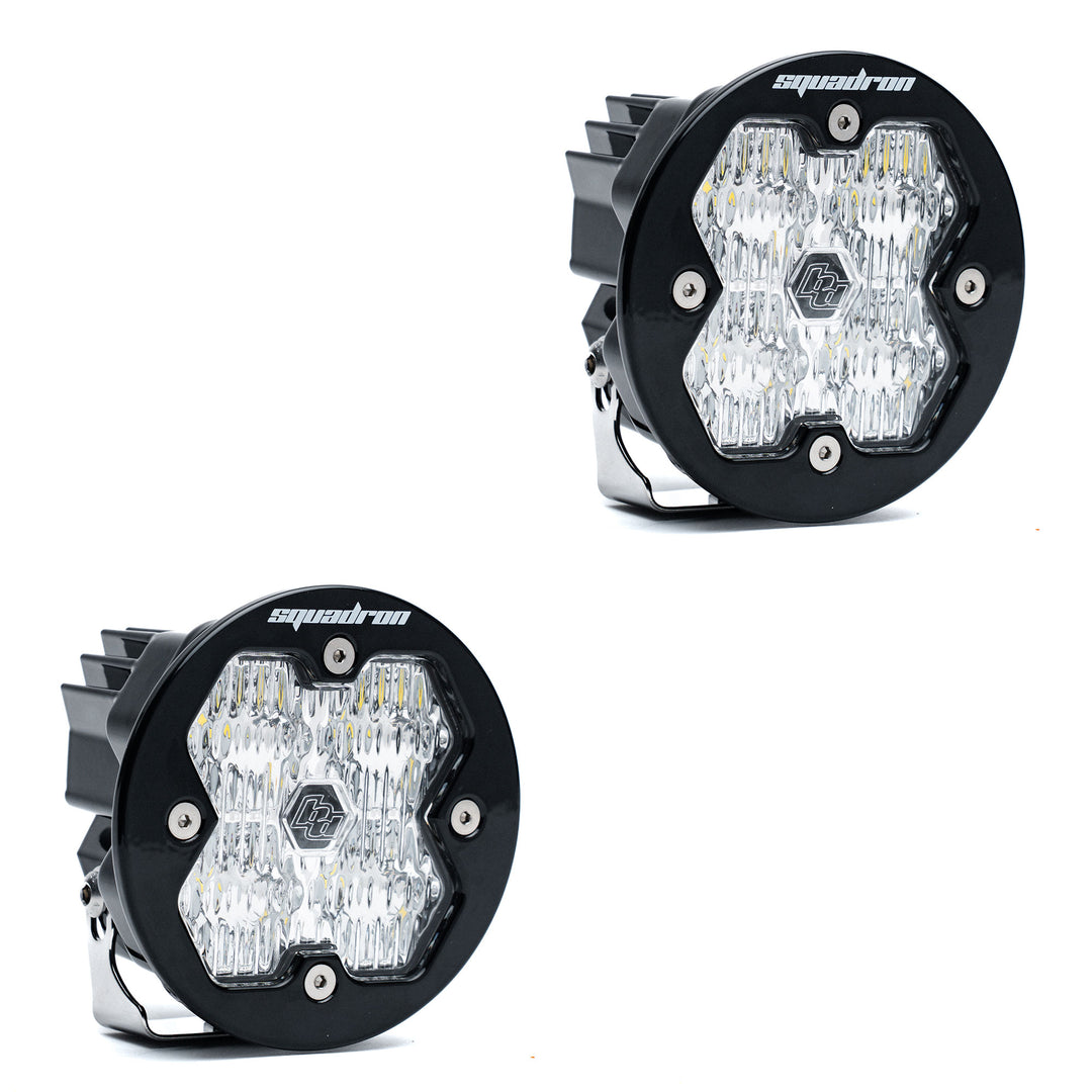 Squadron-R 2.0 Sport Black LED Auxiliary Light Pod Pair - Universal