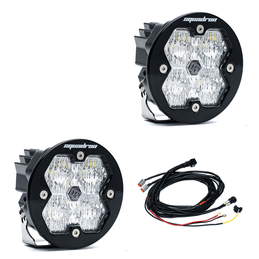 Squadron-R 2.0 Sport Black LED Auxiliary Light Pod Pair - Universal