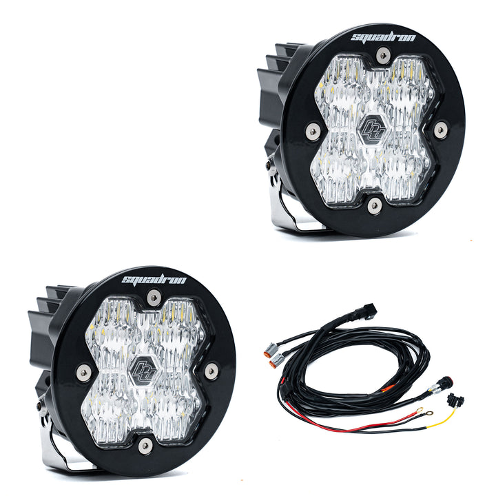 Squadron-R 2.0 Sport Black LED Auxiliary Light Pod Pair - Universal