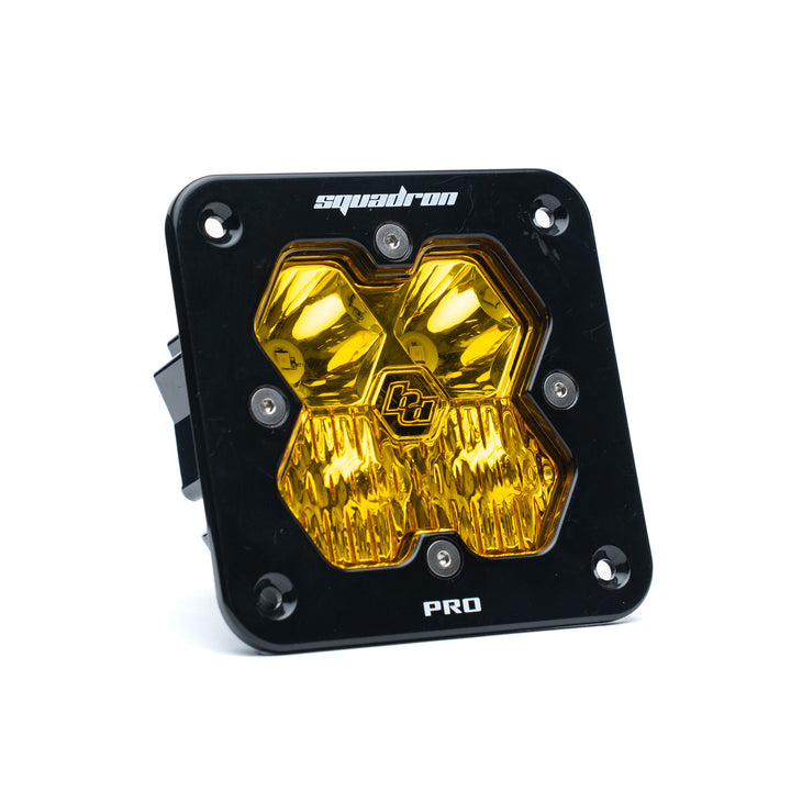 Squadron 2.0 Pro Black Flush Mount LED Auxiliary Light Pod