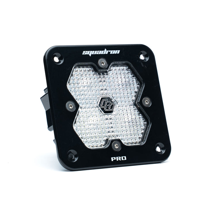 Squadron 2.0 Pro Black Flush Mount LED Auxiliary Light Pod