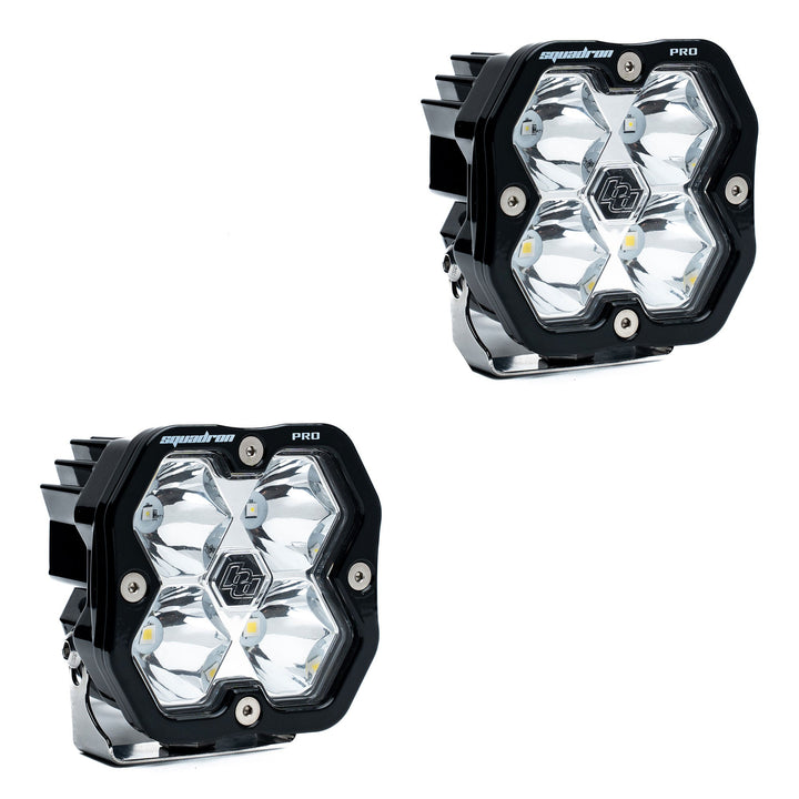 Squadron 2.0 Pro Black LED Auxiliary Light Pod Pair