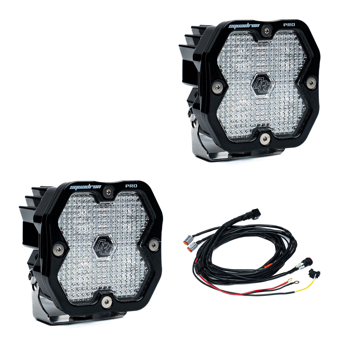 Squadron 2.0 Pro Black LED Auxiliary Light Pod Pair