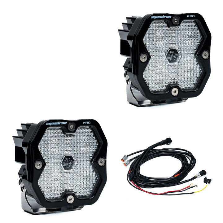 Squadron 2.0 Pro Black LED Auxiliary Light Pod Pair