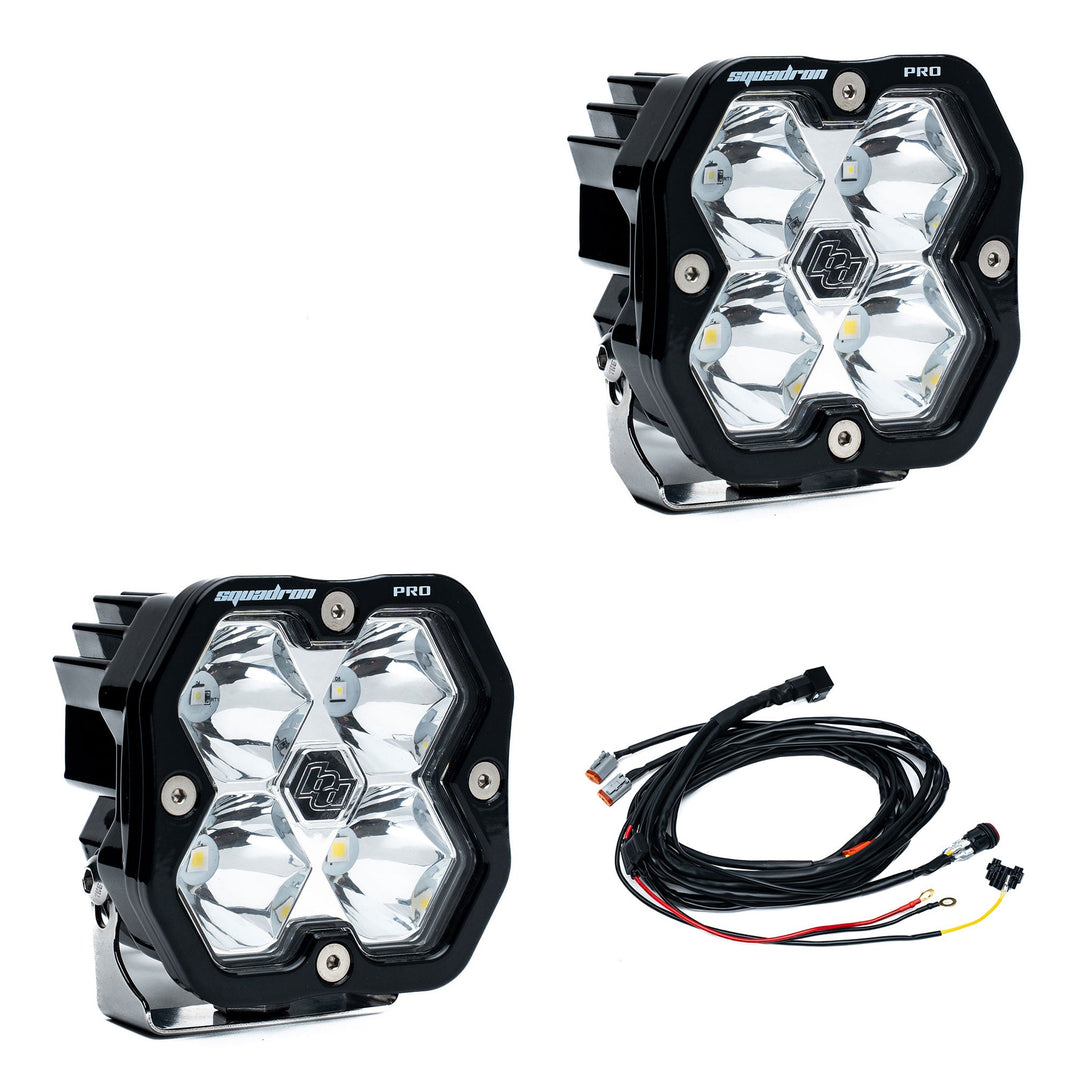 Squadron 2.0 Pro Black LED Auxiliary Light Pod Pair