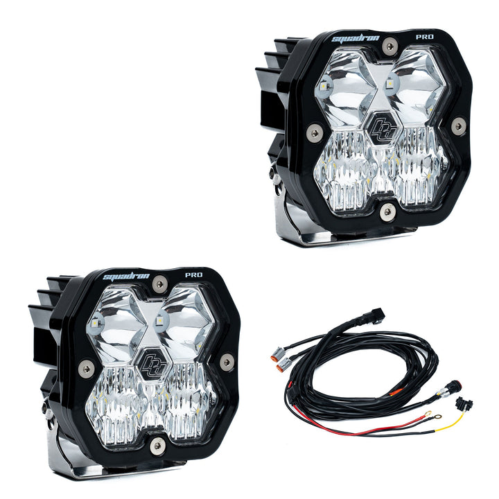 Squadron 2.0 Pro Black LED Auxiliary Light Pod Pair