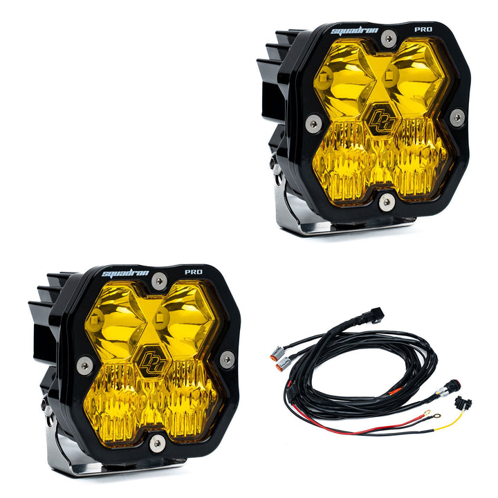 Squadron 2.0 Pro Black LED Auxiliary Light Pod Pair