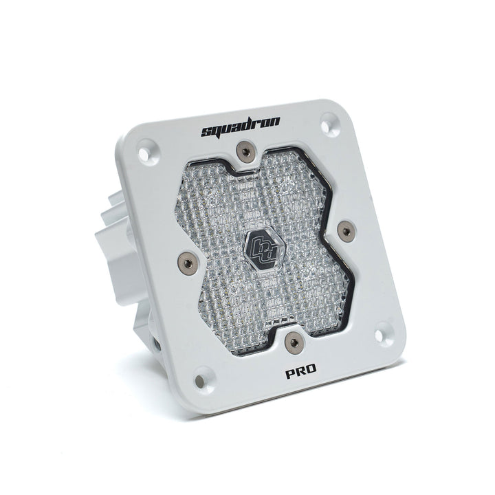 Squadron 2.0 Pro White Flush Mount LED Auxiliary Light Pod