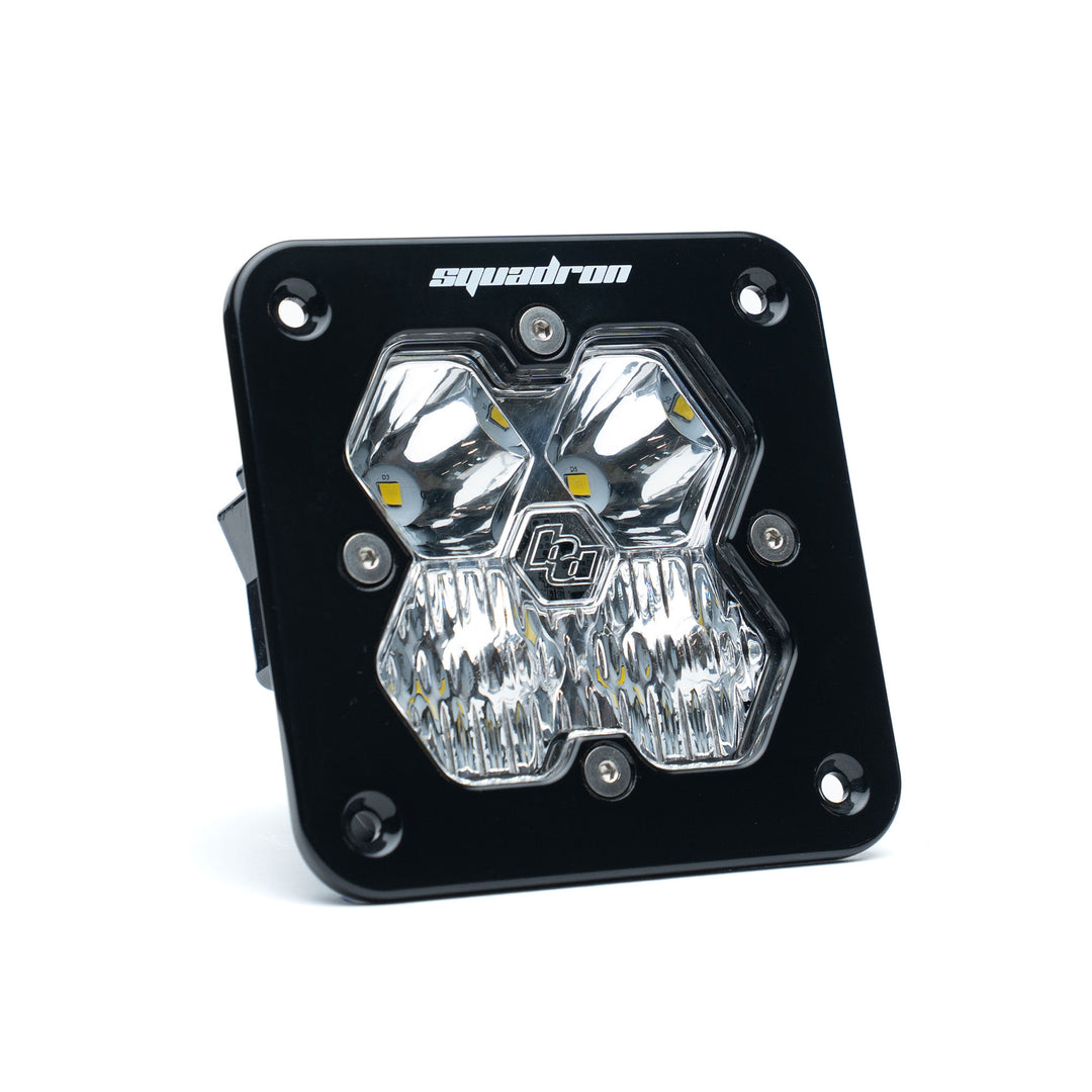 Squadron 2.0 Sport Black Flush Mount LED Auxiliary Light Pod - Universal