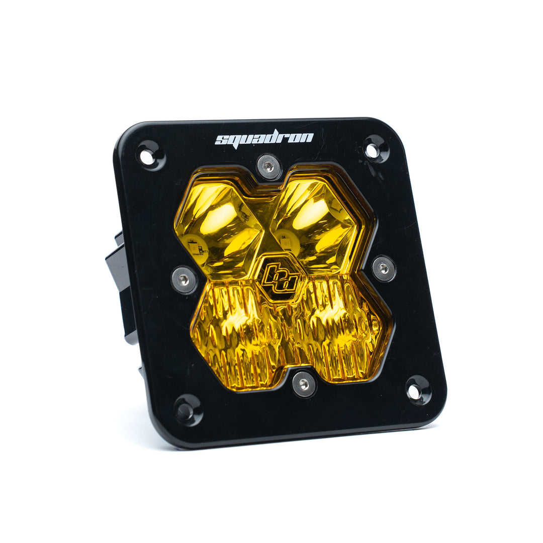 Squadron 2.0 Sport Black Flush Mount LED Auxiliary Light Pod - Universal