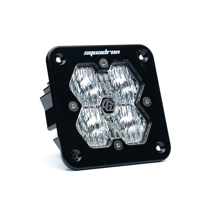 Squadron 2.0 Sport Black Flush Mount LED Auxiliary Light Pod - Universal
