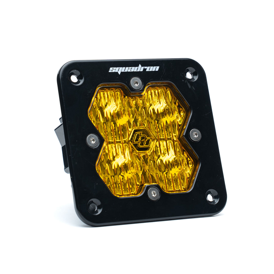 Squadron 2.0 Sport Black Flush Mount LED Auxiliary Light Pod - Universal