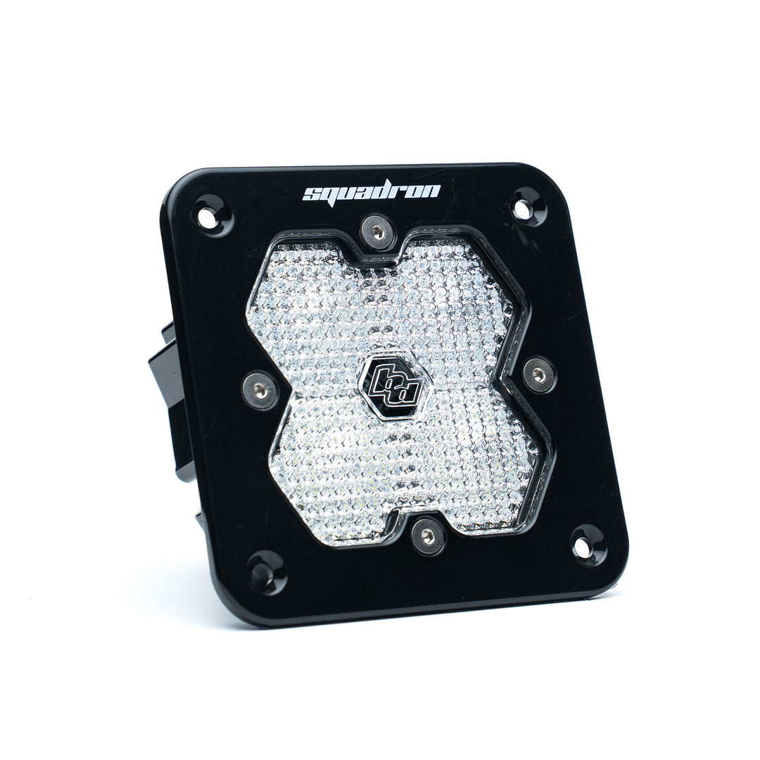 Squadron 2.0 Sport Black Flush Mount LED Auxiliary Light Pod - Universal