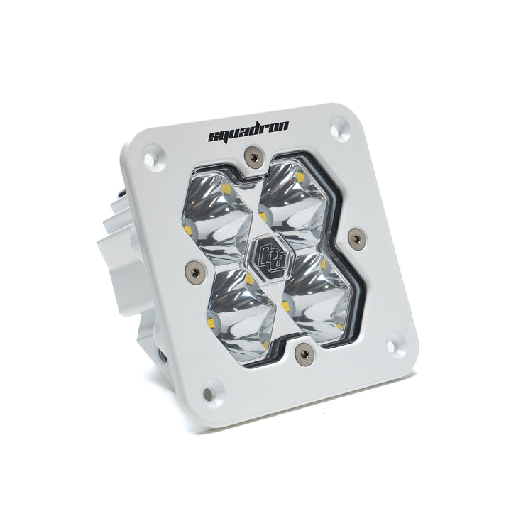 Squadron 2.0 Sport White Flush Mount LED Auxiliary Light Pod - Universal