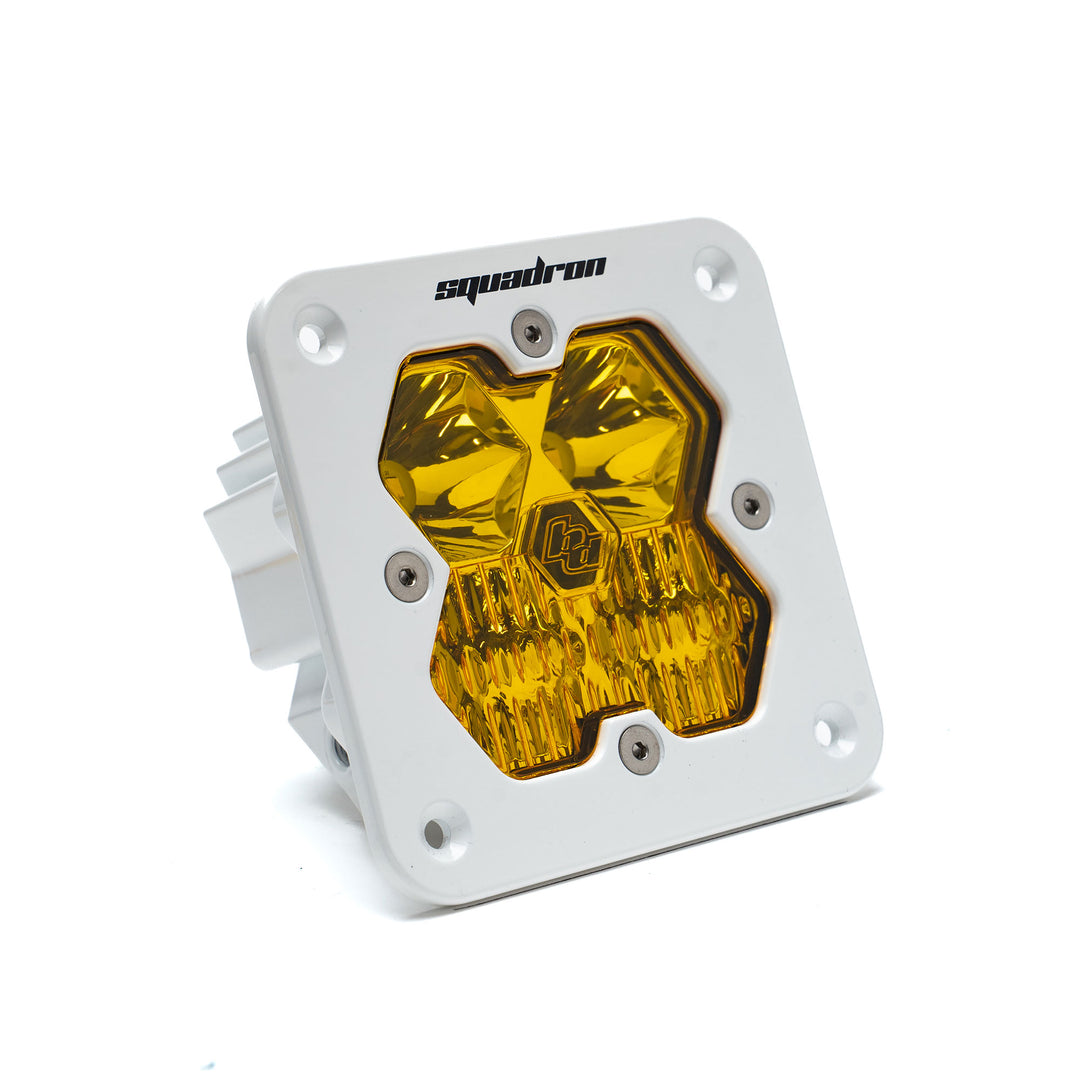 Squadron 2.0 Sport White Flush Mount LED Auxiliary Light Pod - Universal