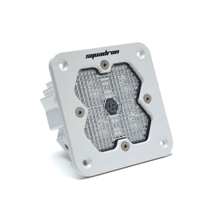 Squadron 2.0 Sport White Flush Mount LED Auxiliary Light Pod - Universal