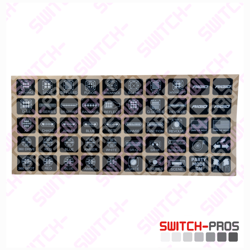 Switch Function Kit Switch Legend Kits