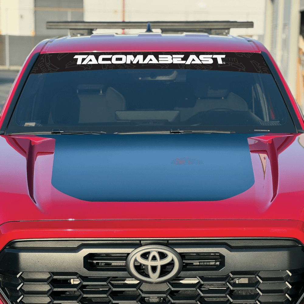 TACOMABEAST Windshield Banner