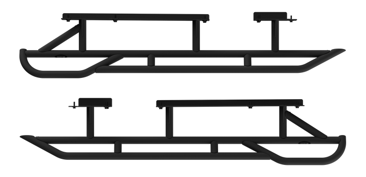 Revo Rock Sliders Fits 2024+ Toyota Tacoma Double Cab Short Bed/Access Cab Long Bed