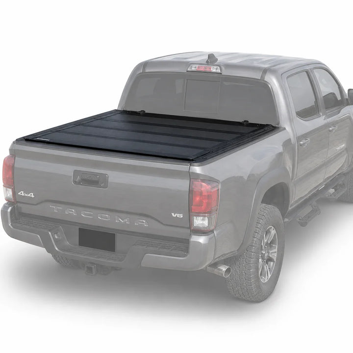 QuadAxis Pro Series Quad-Fold Flip Up Tonneau Cover for 2016-2023 Toyota Tacoma