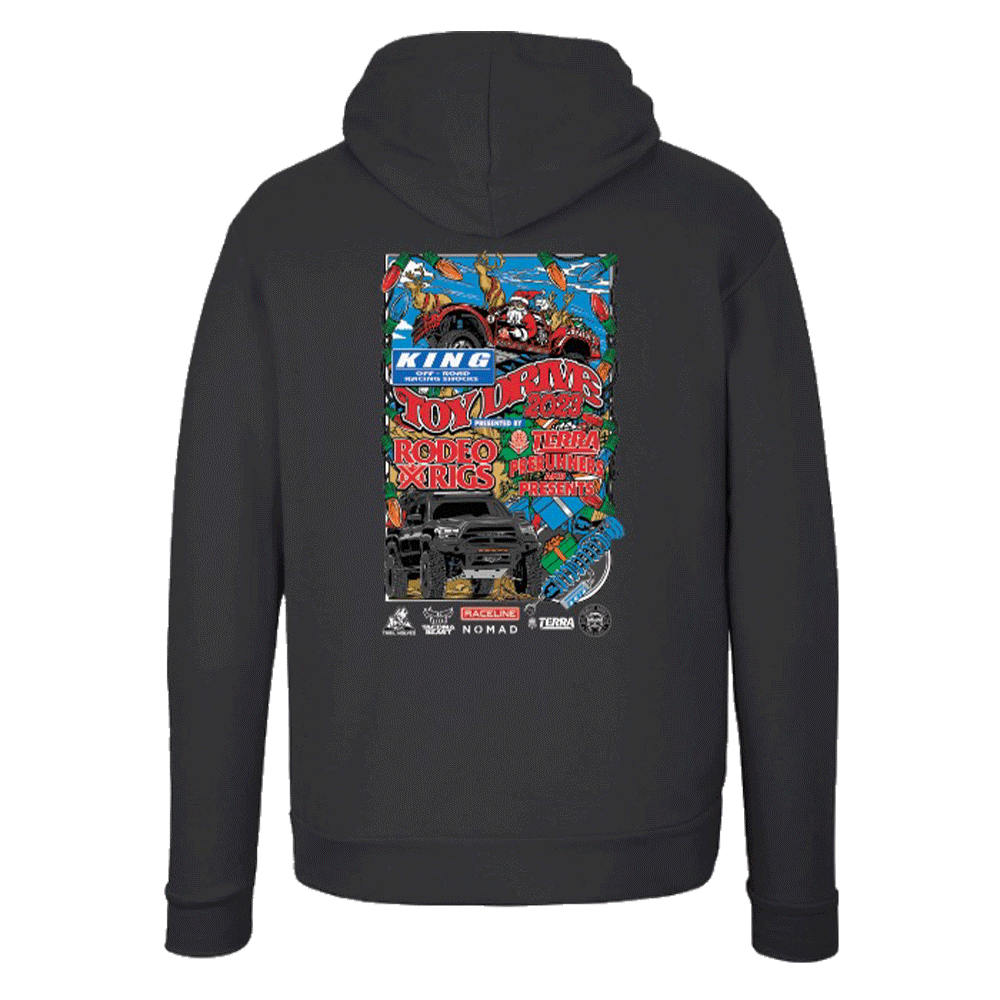 Prerunners and Presents Toy Drive Event Hoodie