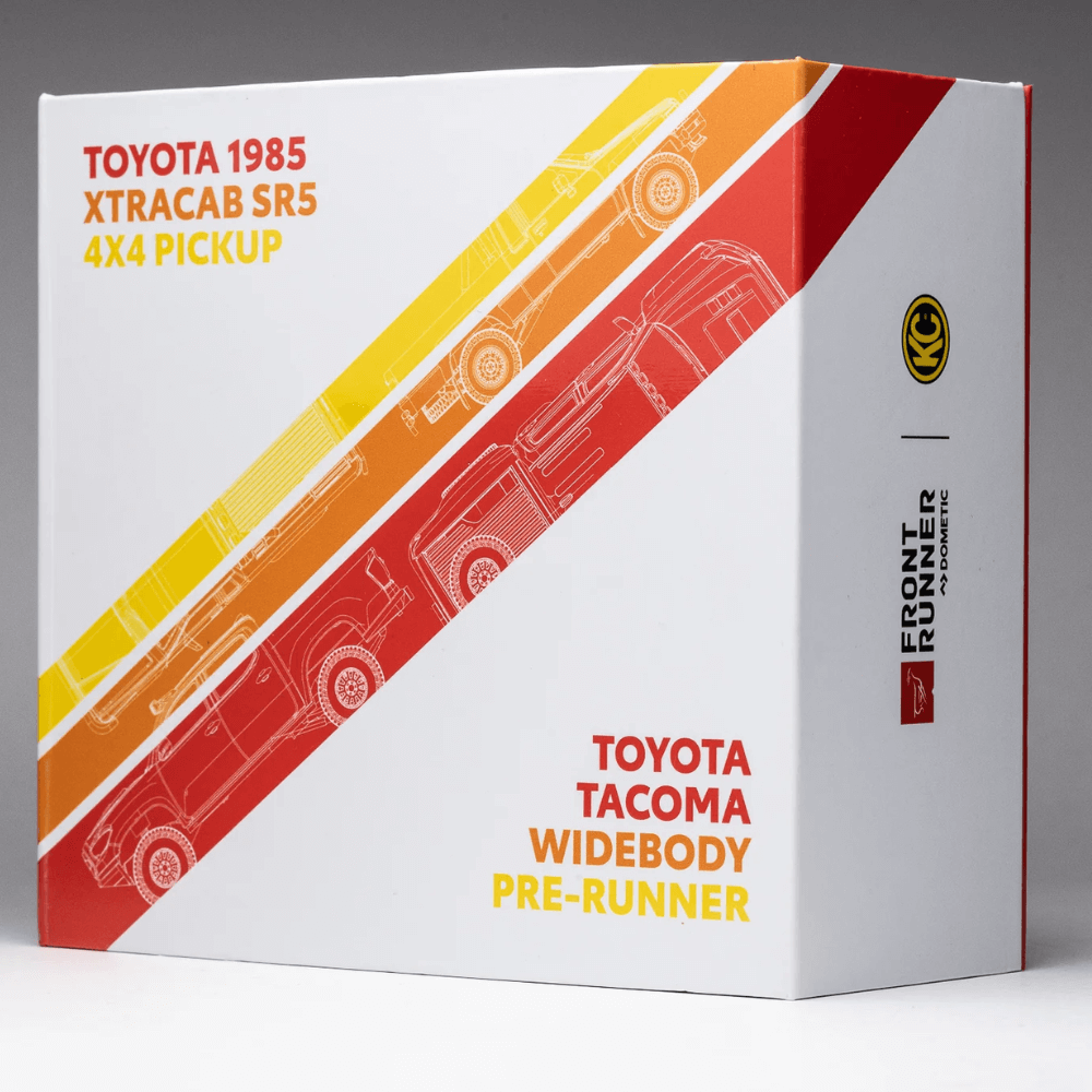 GCD DiecastTalk Exclusive 1/64 Toyota Tacoma +  Hilux TRD Box set