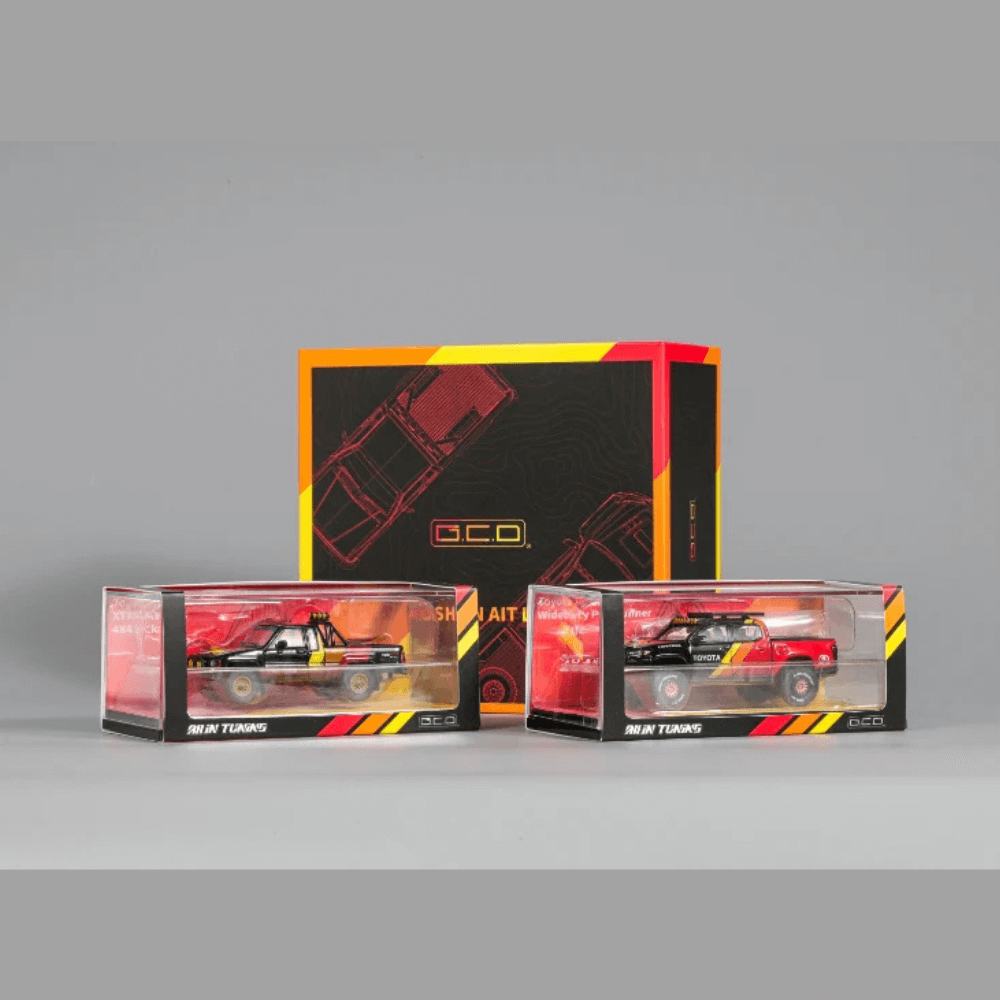 Toyota Tacoma TRD GDC China Exclusive 1/64 Box Set - Black