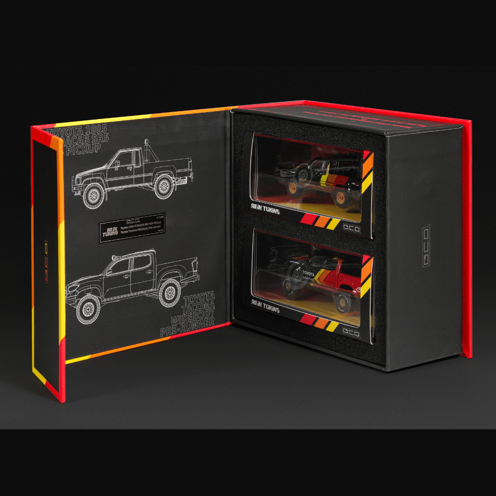 Gdc Box Toyota Tacoma TRD GDC Exclusive 1/64 Box Set - Black