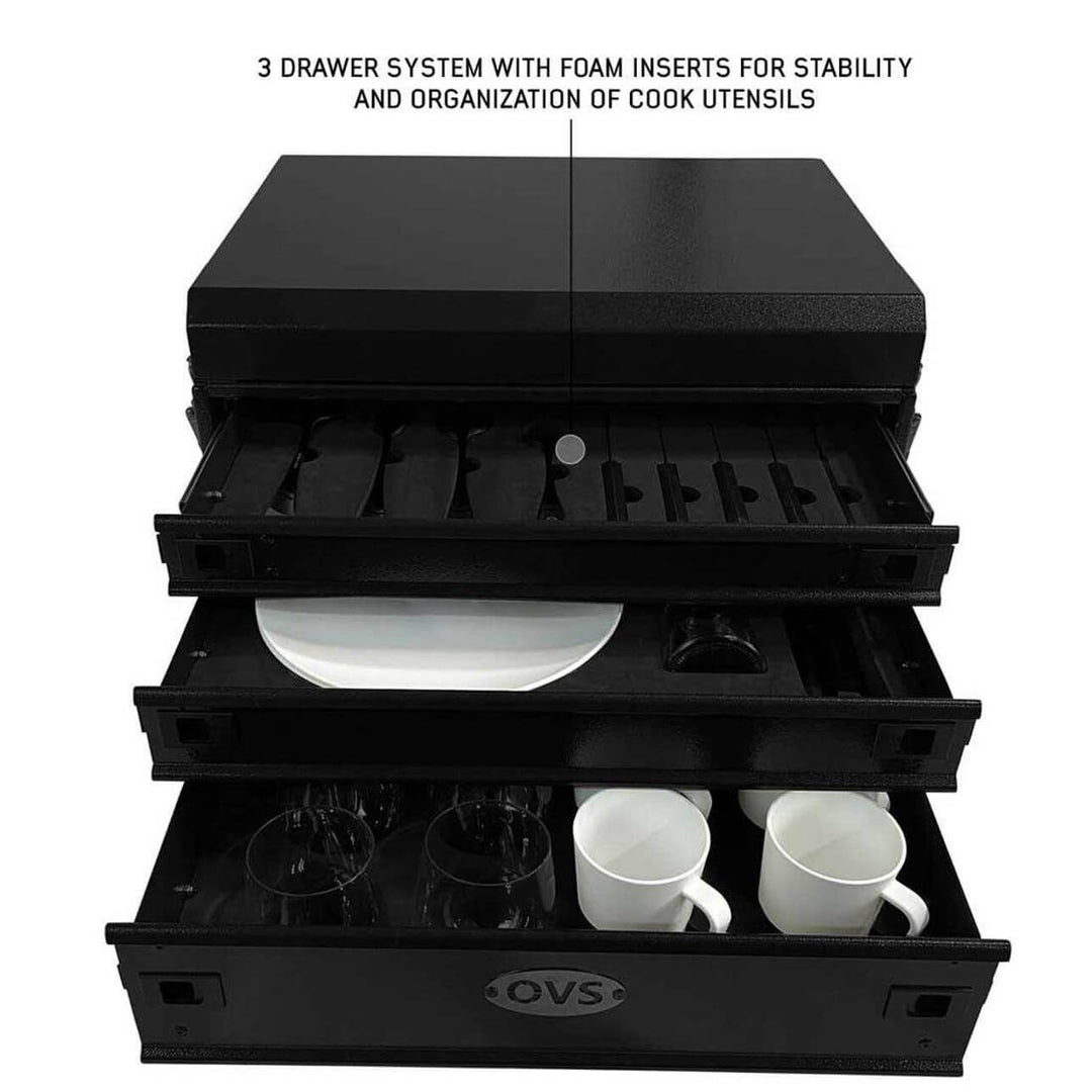 Ultimate 39 Piece Utensil Set - Black Powder Coat Universal