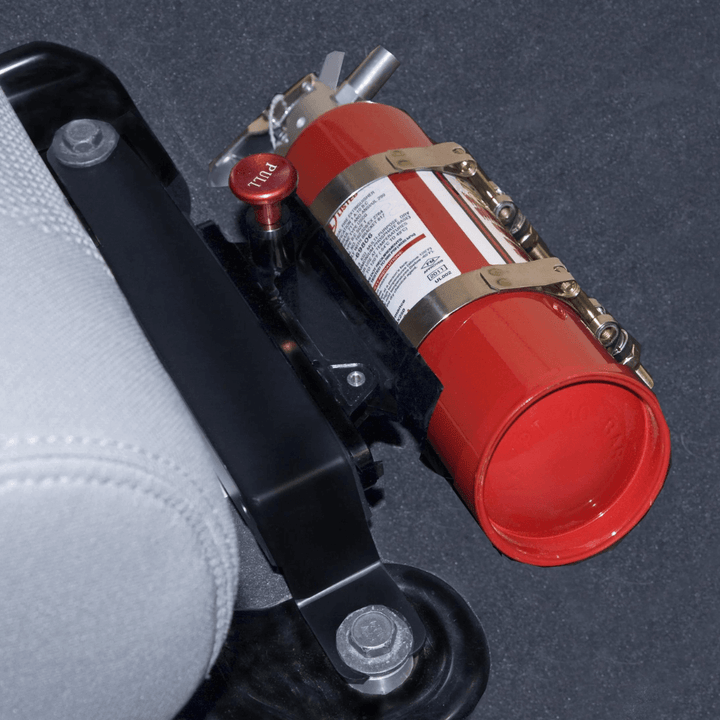 Universal Fire Extinguisher Mount | Black