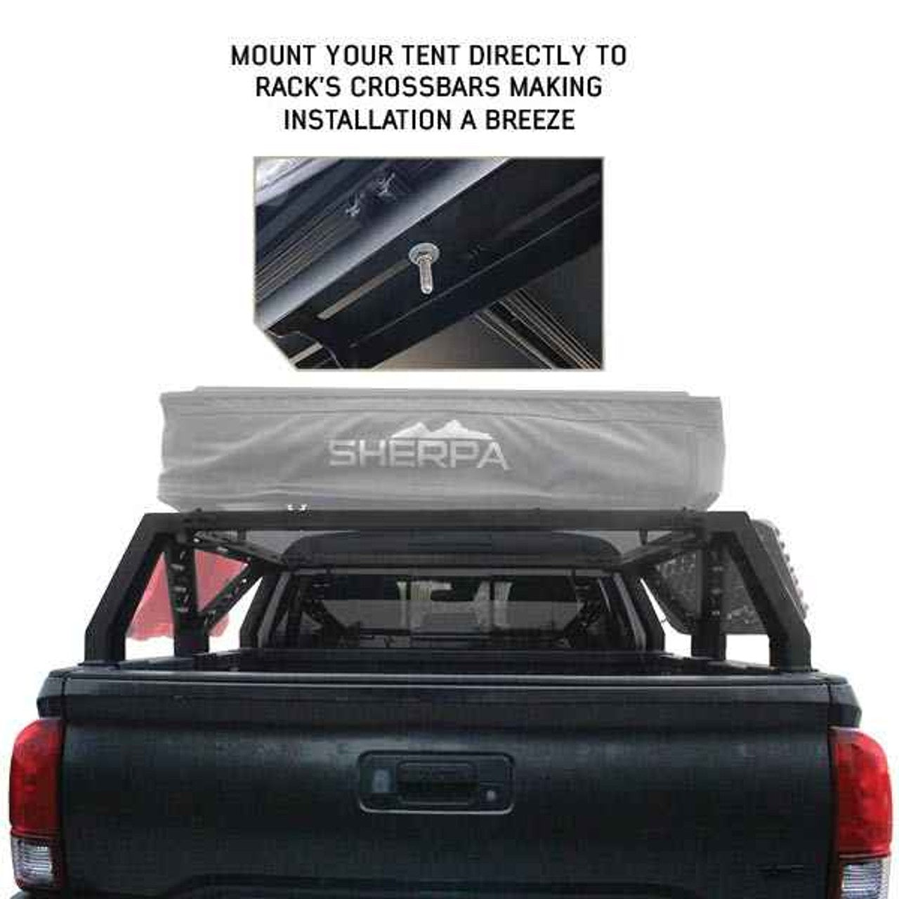 Universal Mid Height Rack for Pick Up Trucks