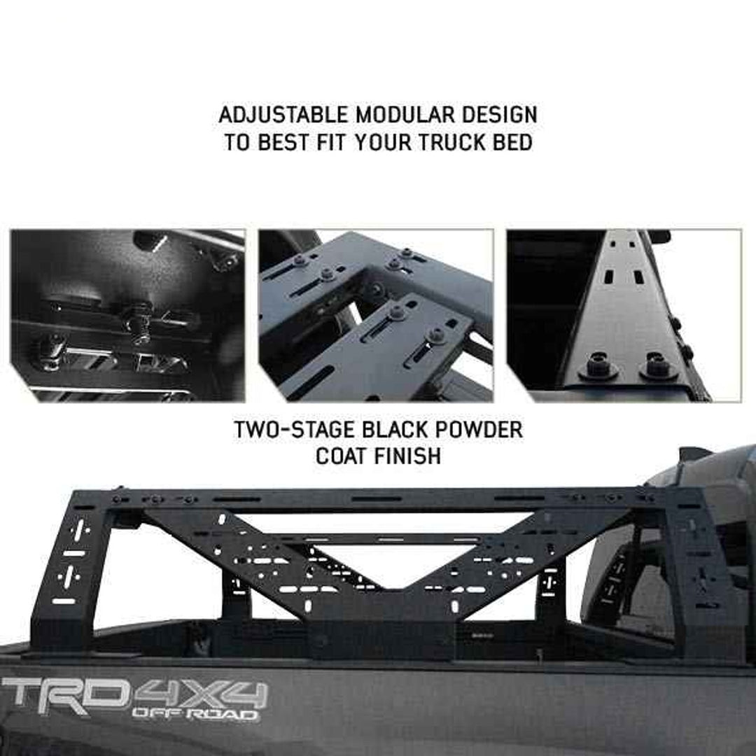 Universal Mid Height Rack for Pick Up Trucks