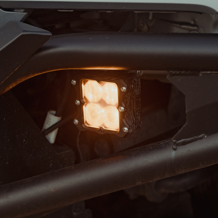 Quattro Amber LED Pod Light- 2 Pack