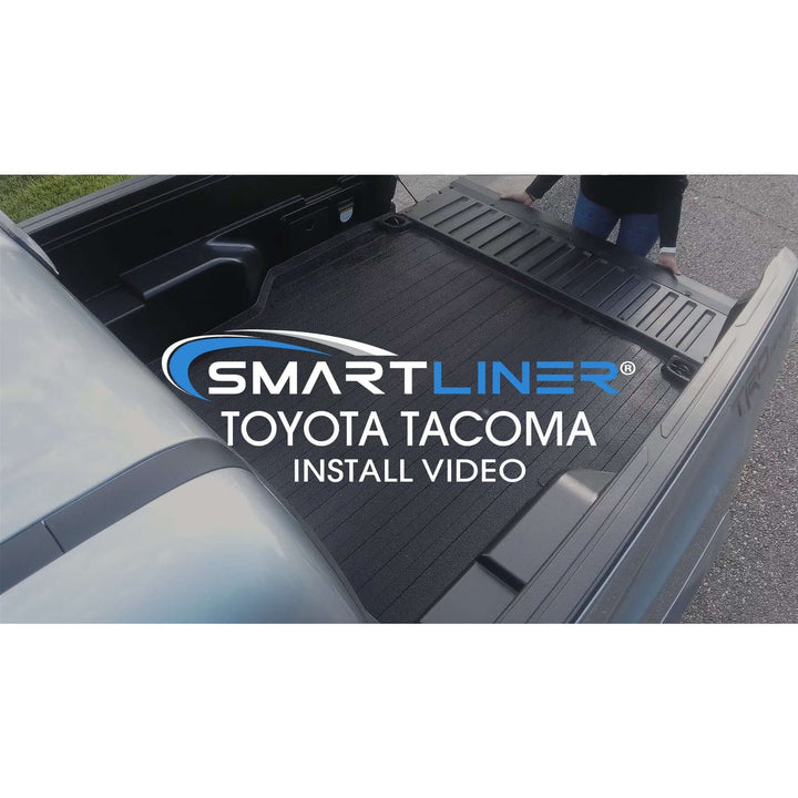 SmartCoverage™ Custom Fit Floor Liners fits 2016-2017 Toyota Tacoma Double Cab