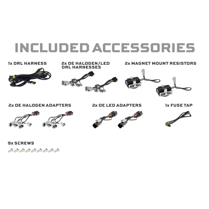 XB Evo Hybrid LED Headlights fits 2016-2023 Toyota Tacoma