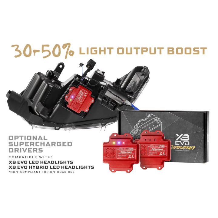 XB Evo Hybrid LED Headlights fits 2016-2023 Toyota Tacoma