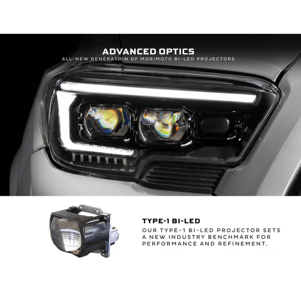 XB Evo Hybrid LED Headlights fits 2016-2023 Toyota Tacoma