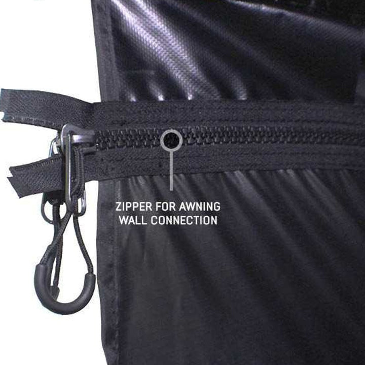 XD Nomadic 270 Degree Awning Walls W/Black Out, Black Body and Trim W/Storage Bag