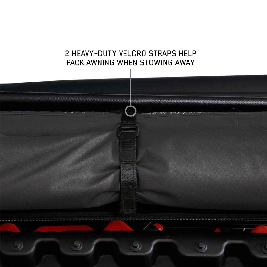 XD Nomadic 315 Degree Awning - Black Fabric and Travel Cover
