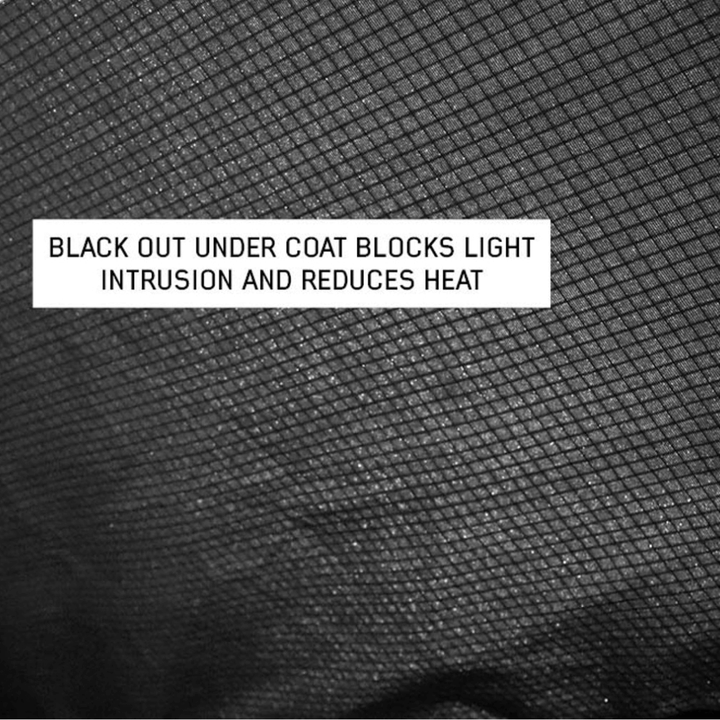 XD Everest Annex Room Roof Top Tent Extension - Black Body Grey Trim